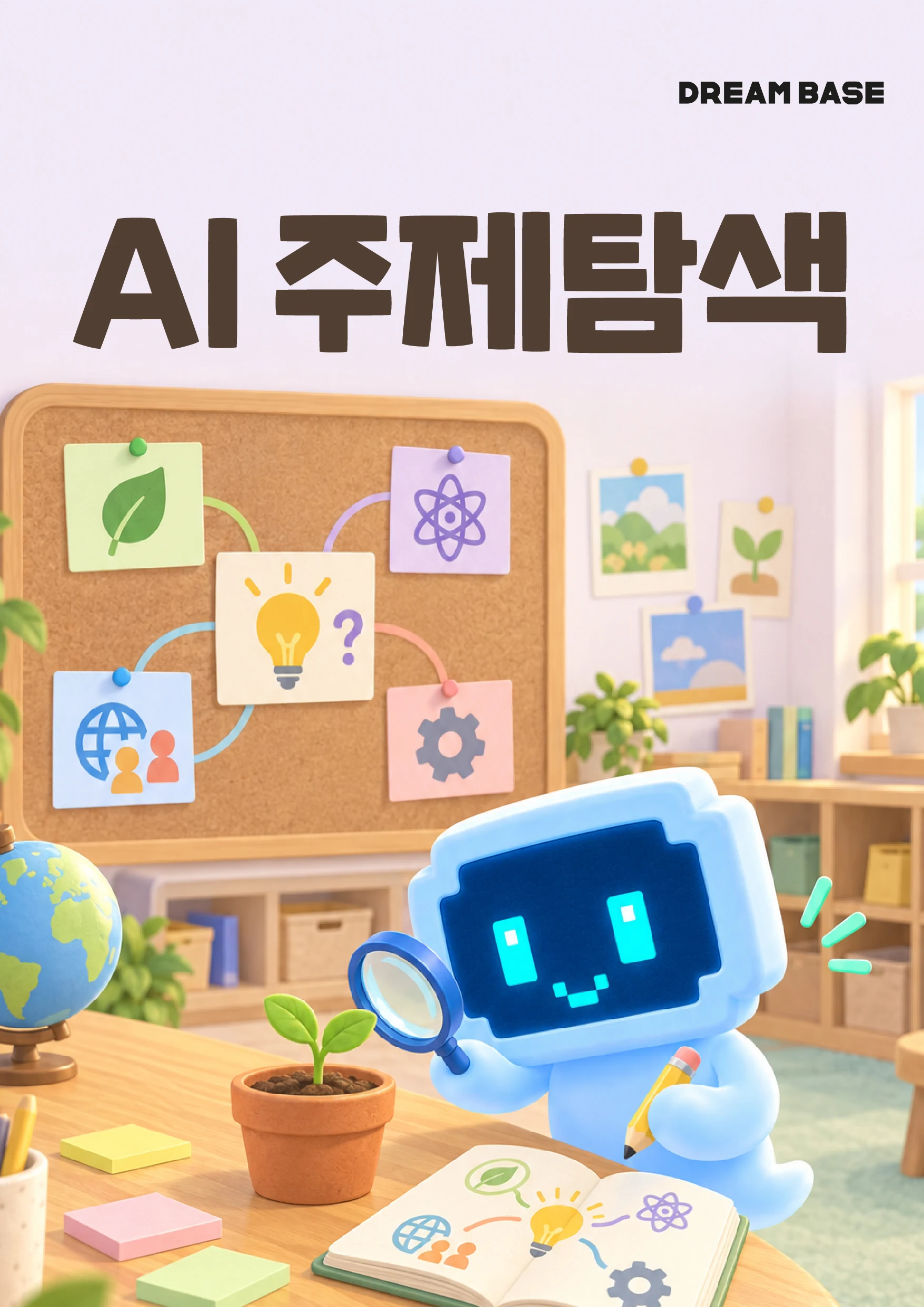 AI 주제탐색 포스터